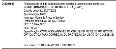 ÓTICAS LUMA