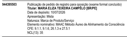 MAAC Método Áureo de Alinhamento da Consciência