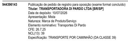 Transportes Di Pardo