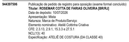 Ateliê Cottinha Criativa