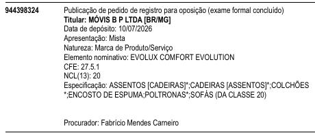 EVOLUX COMFORT EVOLUTION