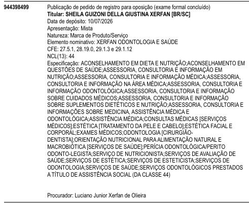 XERFAN ODONTOLOGIA E SAÚDE