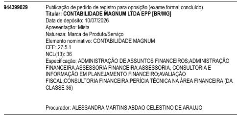 CONTABILIDADE MAGNUM