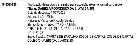 TARÔ NA LATA