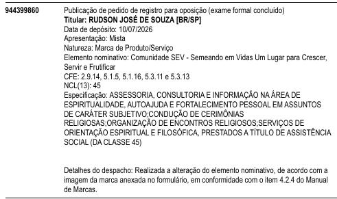 Comunidade SEV - Semeando em Vidas Um Lugar para Crescer, Servir e Frutificar