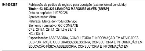 GC COMBATE