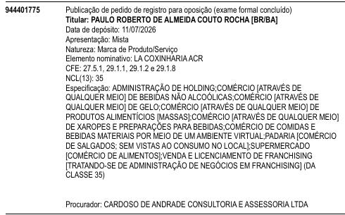 LA COXINHARIA ACR