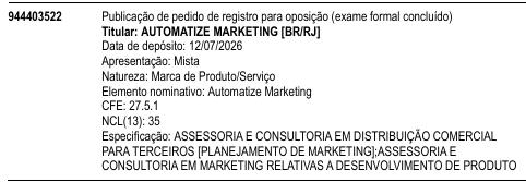 Automatize Marketing