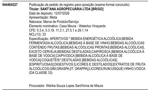 Casa Moura - Waterloo Vineyards