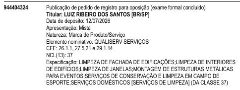 QUALISERV SERVIÇOS