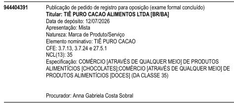 TIÊ PURO CACAO