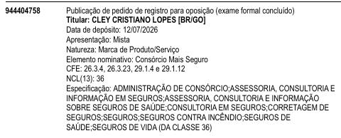 Consórcio Mais Seguro