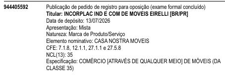 CASA NOSTRA MOVEIS