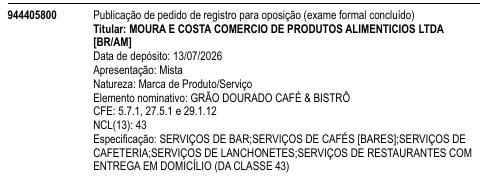 GRÃO DOURADO CAFÉ & BISTRÔ