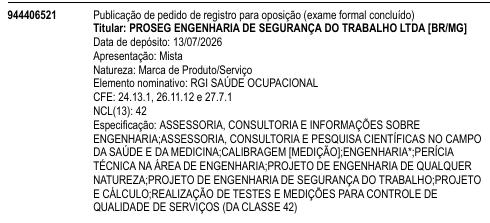 RGI SAÚDE OCUPACIONAL