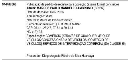 QUEM PAGA MAIS?