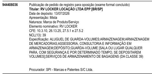 RV LOCKER