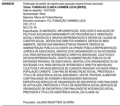 FCL FUNDAÇÃO CARMEM LUCIA