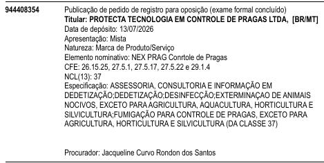 NEX PRAG Conrtole de Pragas