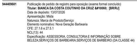 Nova Geração Barbearia