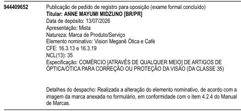 Vision Meganê Ótica e Café