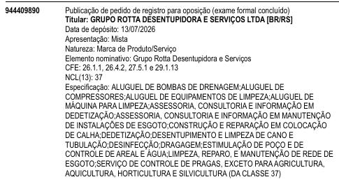 Grupo Rotta Desentupidora e Serviços