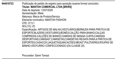 MANTOH FASHION