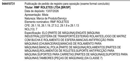 RMF ROLETES