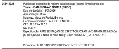 PAGODE RENASCER