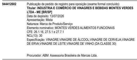 MONTES VERDES ALIMENTOS FUNCIONAIS