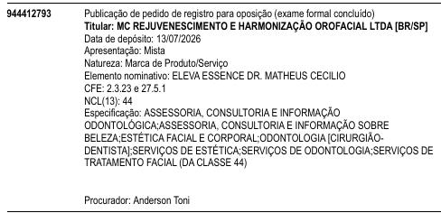 ELEVA ESSENCE DR. MATHEUS CECILIO