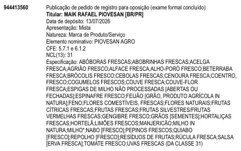 PIOVESAN AGRO