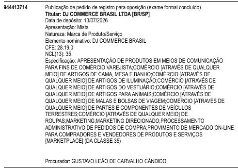 DJ COMMERCE BRASIL