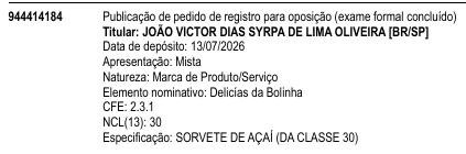 Delicías da Bolinha
