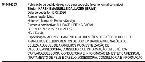 ALL FACE LIFITING FACIAL