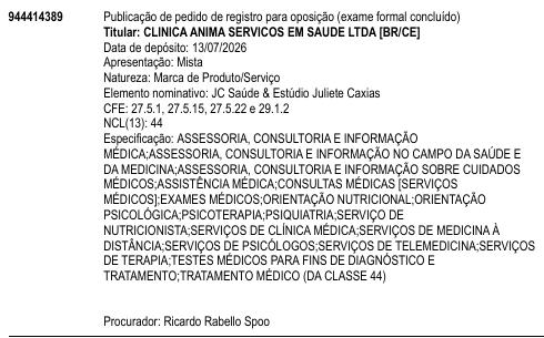 JC Saúde & Estúdio Juliete Caxias