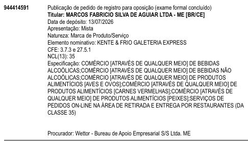 KENTE & FRIO GALETERIA EXPRESS