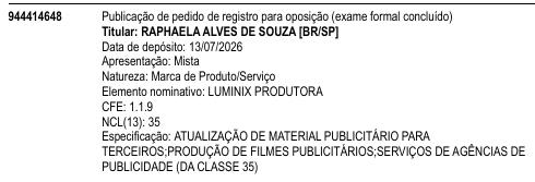 LUMINIX PRODUTORA
