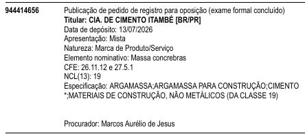 Massa concrebras