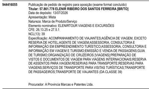 ELENIRTOUR VIAGENS E EXCURSÕES