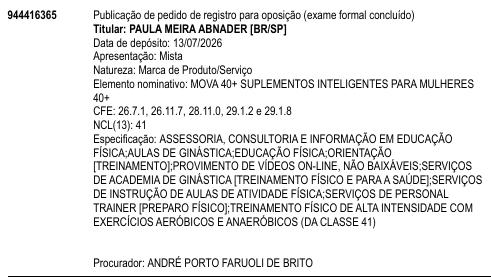 MOVA 40+ SUPLEMENTOS INTELIGENTES PARA MULHERES 40+