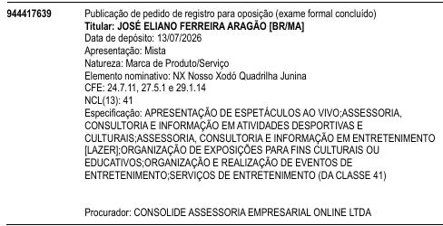 NX Nosso Xodó Quadrilha Junina