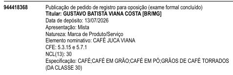 CAFÉ JUCA VIANA