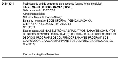 BODE INFORMA - AGENDA MAÇÔNICA