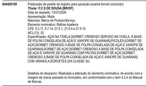 Rafhas Açaiteria