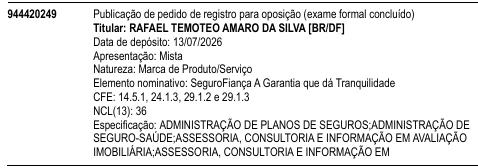 SeguroFiança A Garantia que dá Tranquilidade