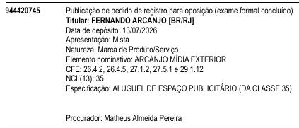 ARCANJO MÍDIA EXTERIOR