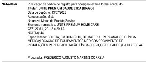 UNITÉ PREMIUM HOME CARE