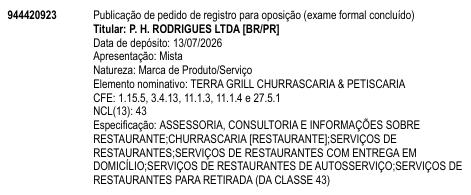 TERRA GRILL CHURRASCARIA & PETISCARIA