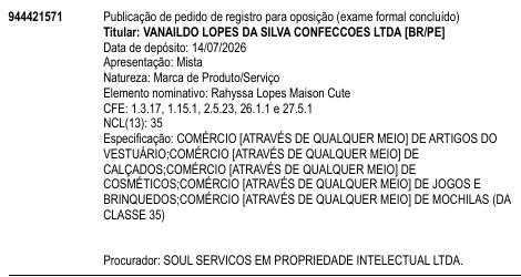Rahyssa Lopes Maison Cute